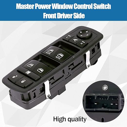 Master Power Window Control Switch Front Driver Side Fits - Image 5