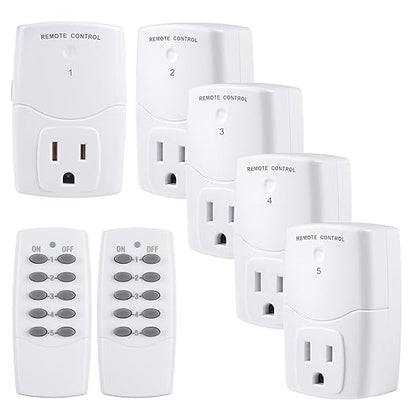 BN-LINK Mini Wireless Remote Control Outlet Switch Power Plug in by BN-LINK