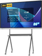 86" Touchscreen Monitor Smart Board, 4K Interactive Presentation Electronic by TouchWo