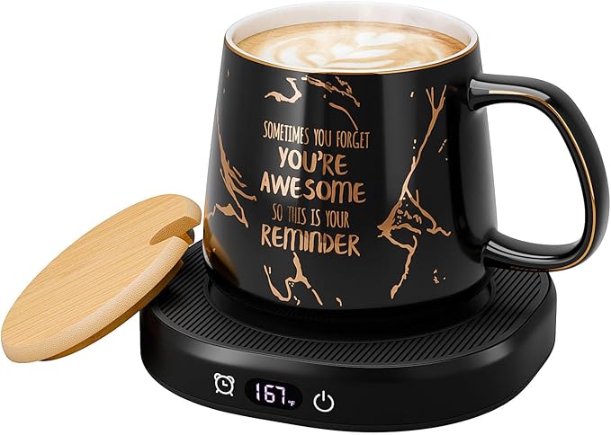 Coffee Mug Warmer, You are Awesome Mug by SmartTool%E2%80%A2BetterLife