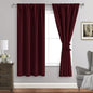 JIUZHEN Blackout Curtains for Bedroom– Thermal Insulated, Noise Reducing Room by JIUZHEN