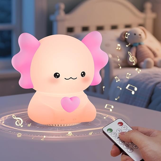 ICARER FAMILY Axolotl Night Light by ICARERFAMILY
