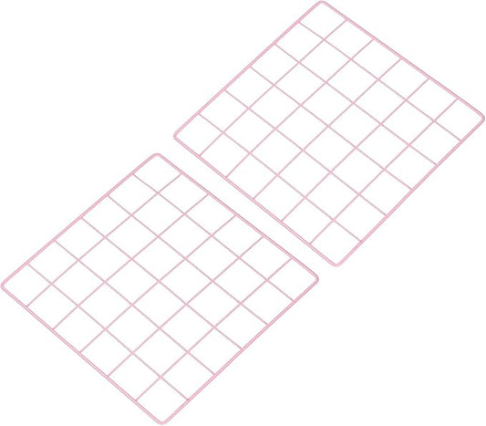 PATIKIL 12"x12" Wire Grid Panel, 2 Pack Board Photo Pictures Memo Display Grid by PATIKIL