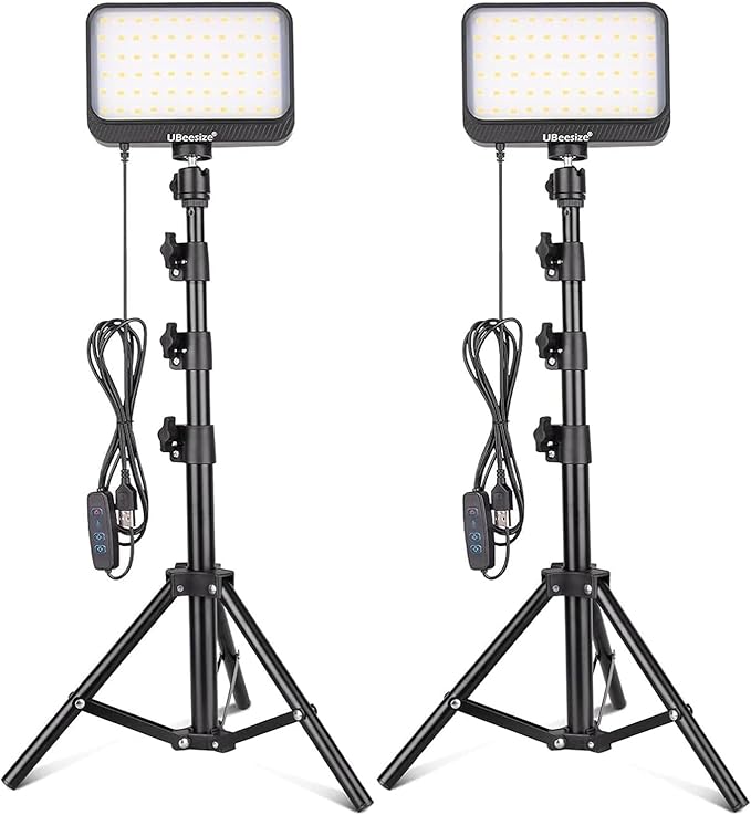 UBeesize LED Video Studio Light Kit by UBeesize