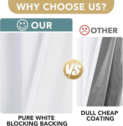 H.VERSAILTEX 100% Blackout Curtains - Image 3