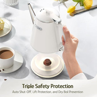 Hazel Quinn Electric Kettle - 1L/34oz Small Tea Kettle - Image 4