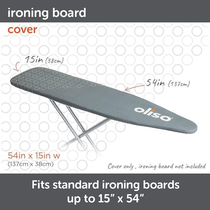 oliso Ironing Board Cover – 100% Cotton - Image 2