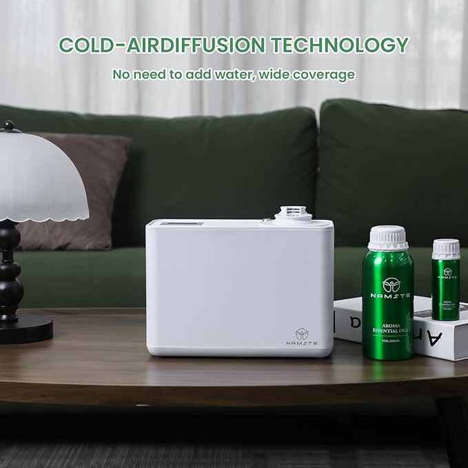 Waterless Diffuser HVAC Aromatherapy Machine, Long Lasting Aroma 800ml Home - Image 2