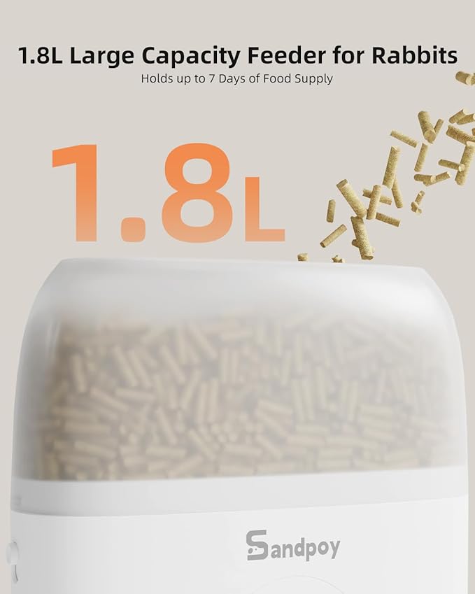 Hanging Automatic Rabbit Feeder - Image 5