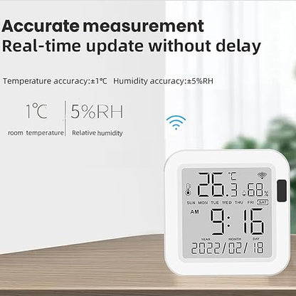 WiFi Temperature Humidity Monitor: Upgraded Smart Temperature and Humidity - Image 2