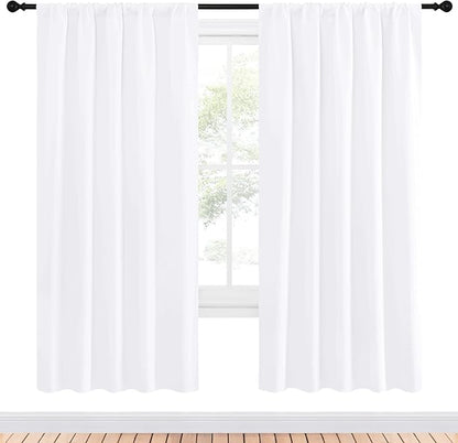 NICETOWN 50% Light Blocking Kitchen Curtains - Image 2