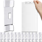 Vertical Blind Repair Vane Savers, Metal Vertical Blind Repair Tabs for Vertical Blinds Replacement Slats, White (12)