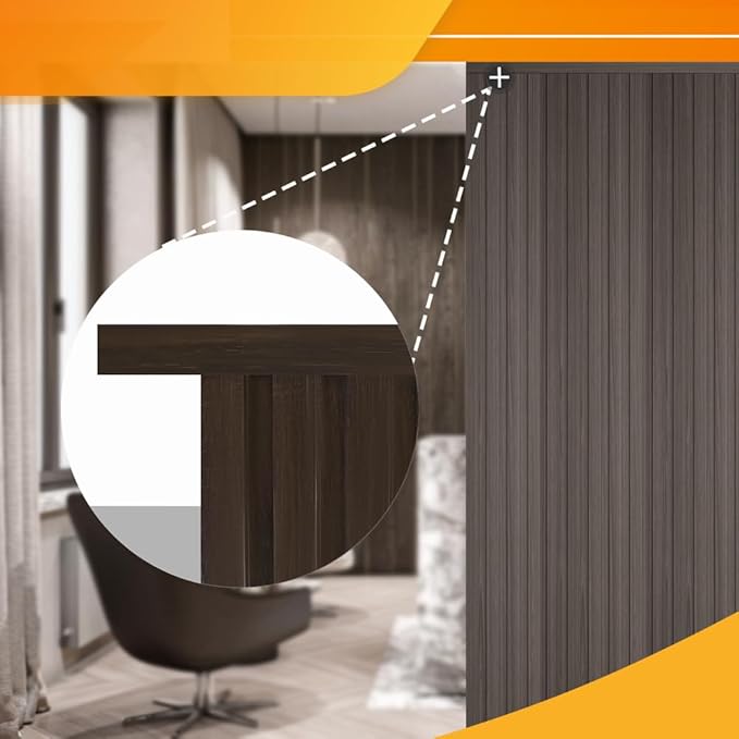 OUZUGIE 8-Pack 57 Inches, WPC Slat Wall Panel Trim, Corner Guard - Image 5