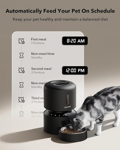 PETLIBRO Automatic Cat Feeder – 3L Programmable Pet Food Dispenser - Image 4