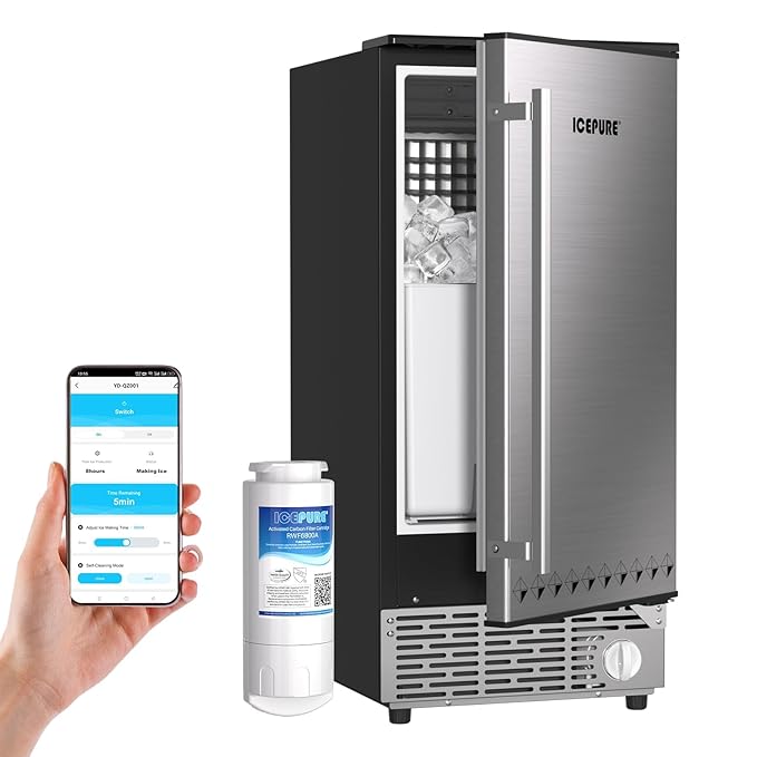 ICEPURE 15" Under Counter Ice Maker by ICEPURE