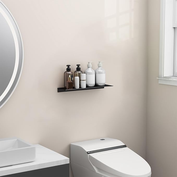 Danpoo Metal Wall Shelf, Small Bathroom Shelf - Image 5