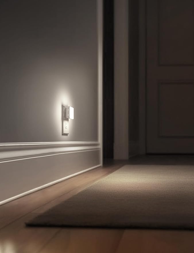 L LOHAS LED Night Lights Plug into Wall, Plug in Night Light, Dusk-to-Dawn - Image 5