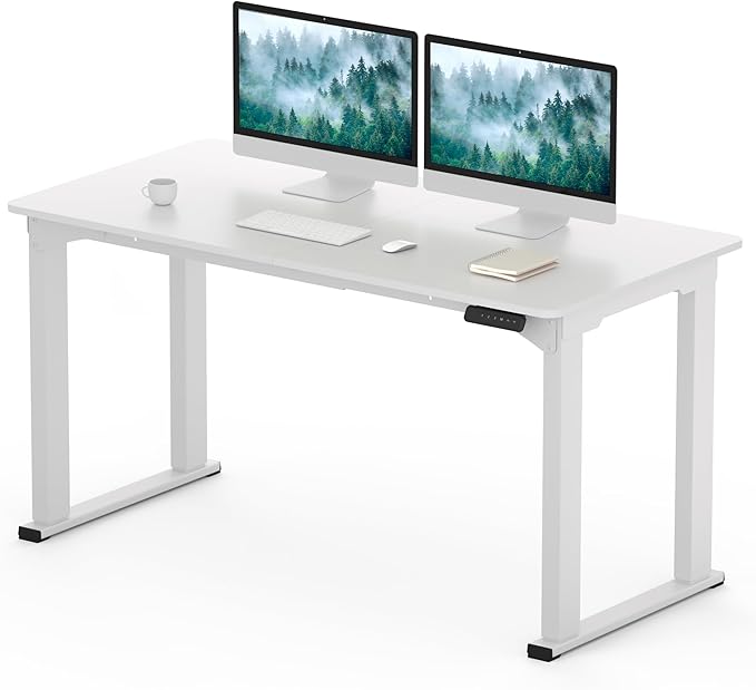 SANODESK 4-Leg Standing Desk, Electric Height Adjustable Desk by sanodesk