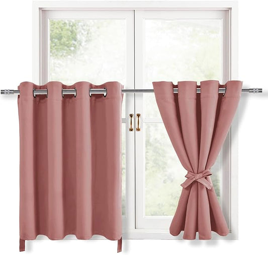 Hiasan RV Blackout Curtains for Bedroom, 52 x 36 Inches Long by Hiasan