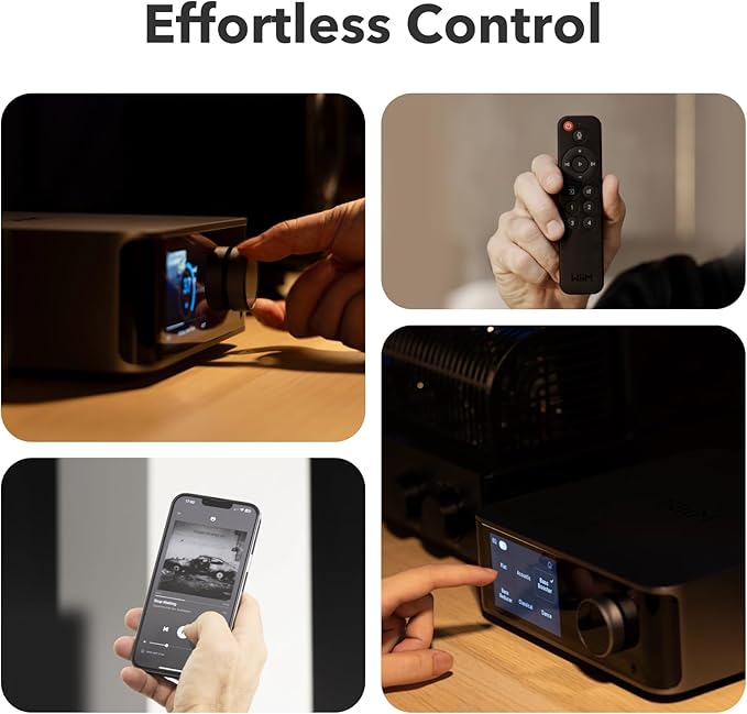 WiiM Ultra Music Streamer & Digital Preamp | 3.5" Touchscreen, Compatible - Image 5
