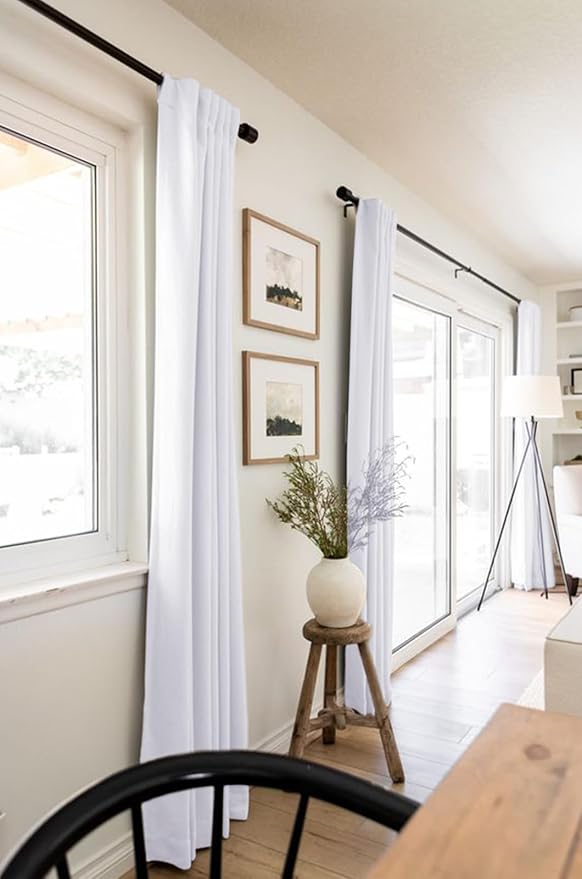 100% Blackout Shield Linen Blackout Curtains - Image 6
