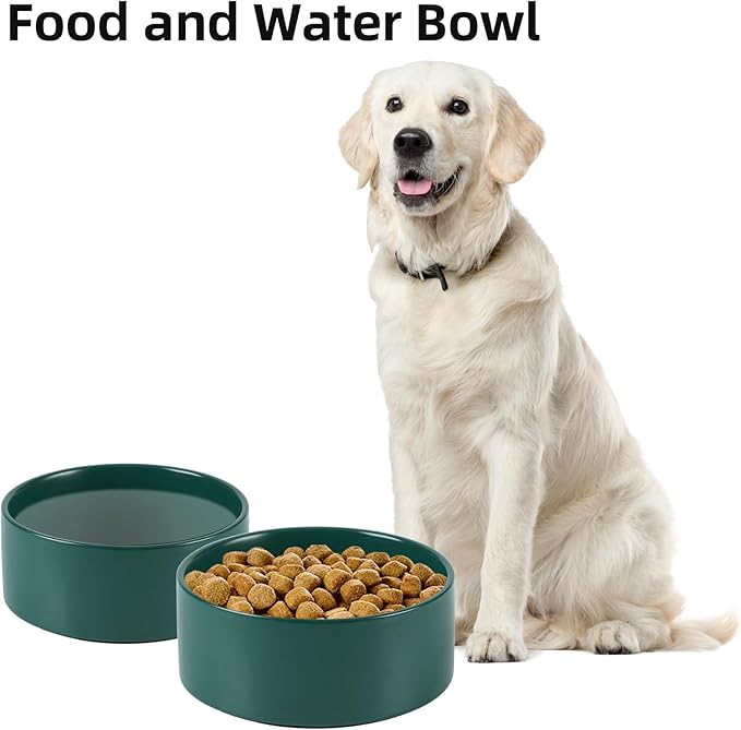 Non-Slip 8.2inch Ceramic Dog Food and Water Bowl - Image 4