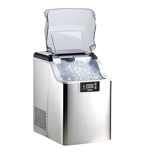 VEVOR Countertop Ice Maker, 44 lbs per Day, Self-Cleaning Portable Machine - Image 9