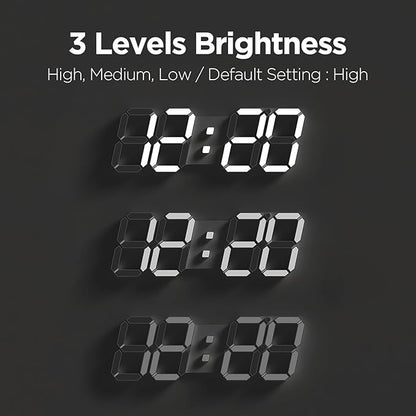 mooas 3D LED Clock - Image 5