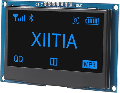 XIITIA 2pcs 2.42 inch 128x64 OLED LCD Display Module SSD1309 7 Pin SPI/IIC I2C - Image 5
