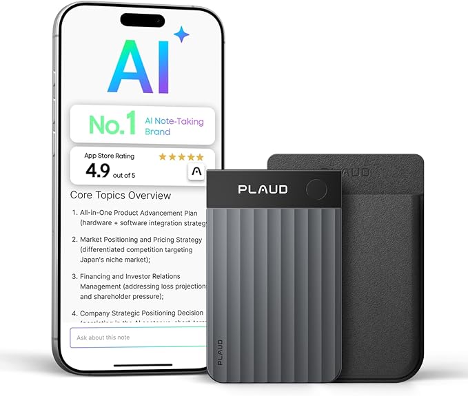 Plaud Note Pro AI Voice Recorder, Transcribe & Summarize by PlaudOfficial