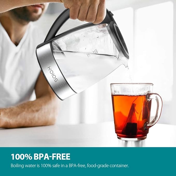 AZEUS Fast Boil Electric Water Kettle, 1.8L Large Capacity - Image 5
