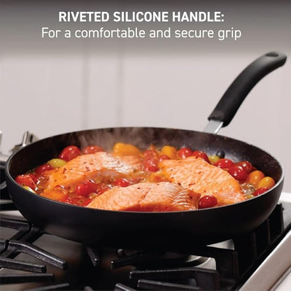 T-fal Ultimate Hard Anodized Nonstick Fry Pan Set 2 Piece, 12 Inch, Oven - Image 5