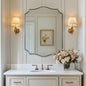 ANDY STAR Gold Mirrors, 24x32 Inch Bathroom Vanity Mirror, Antique Brass by ANDYSTAR