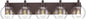 METWET Bathroom Light Fixtures Over Mirror, 5-Light Oil Rubbed Bronze Bathroom by Metwet
