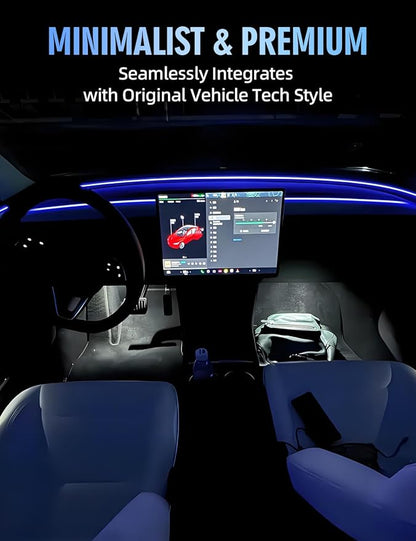 MAIMEIMI Ambient Light with Blind Spot Warning LED Compatible - Image 6