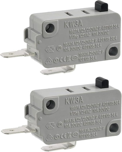 BOJACK Microwave Oven Door Switch KW3A 16A 125/250 V Door Interloc by BOJACK
