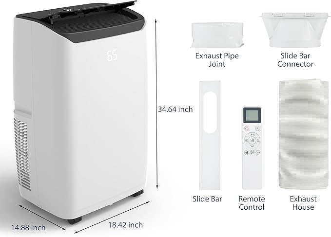 Portable Air Conditioners 14, 000 BTU, Air Conditioner Portable - Image 2