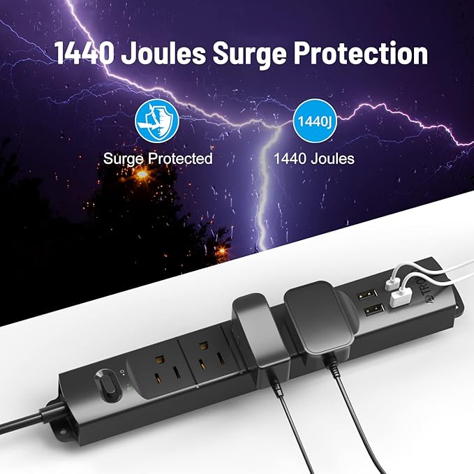 TROND Surge Protector Power Strip - Image 3