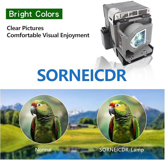 SORNEICDR VLT-HC7800LP Replacement Projector Lamp Bulb Compatible - Image 3