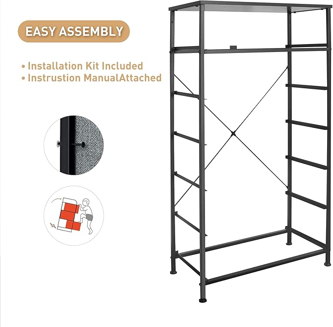 Mifuro Tall Dresser for Bedroom, Vertical Storage Organizer Tower - Image 9