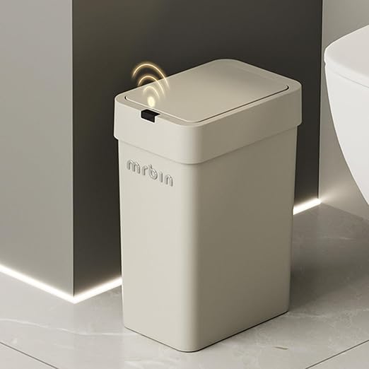 MRBIN Motion Sensor Bathroom Trash Can by mrbin