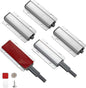 Push to Open Door Latch, 5 Pack Magnetic Push Latches, Adhesive Heavy Duty by Redunest