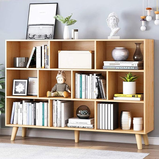 IOTXY Wooden Open Shelf Bookcase by IOTXY