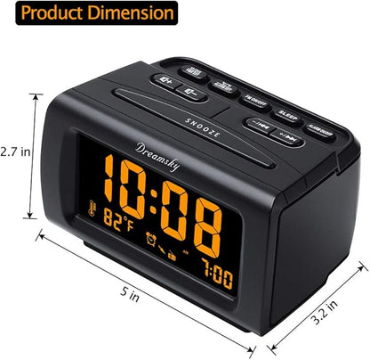 DreamSky Alarm Clock Radios for Bedrooms - Image 6