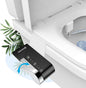HOPOPRO Toilet Bidet Tank Replacement Cover, Bidet Ultra-Slim Dual Nozzle by HOPOPRO