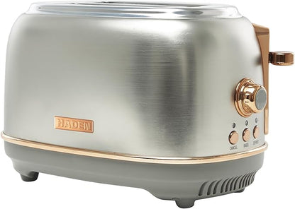Haden Heritage 2 Slice Wide Slot Stainless Steel Toaster by HADEN
