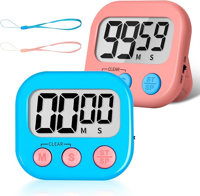 ZILLEEN Classroom Timer for Kids Teachers 2 Pack Digital Timers by ZILLEEN