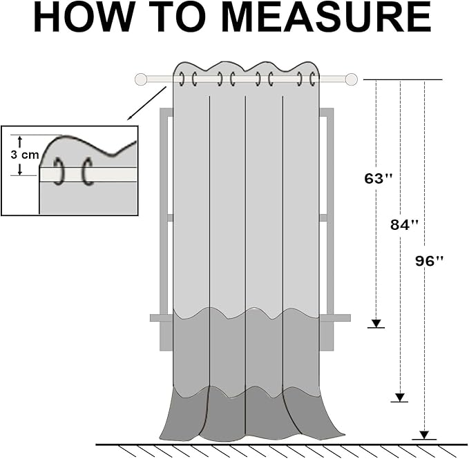Hiasan Short Blackout Curtains for Bedroom - Image 7