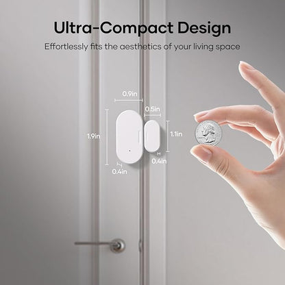 Zigbee Door Sensor 2 Pack, Mini Smart Door Sensor, Home Automation, Kid Safety - Image 4