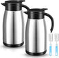 Norme 2 Pcs Thermal Coffee Carafe Insulated Stainless Steel Coffee Carafe by Norme
